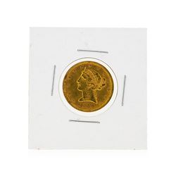 1880 $5 Liberty Head Half Eagle Gold Coin