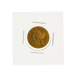 1902 $5 Liberty Head Half Eagle Gold Coin