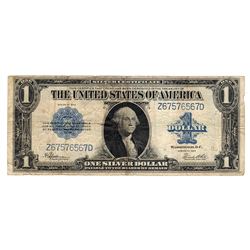 1923 $1 Blue Seal Large Silver Certificate Currency Note