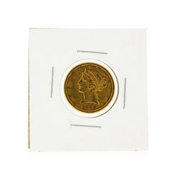 1899 $5 Liberty Head Half Eagle Gold Coin