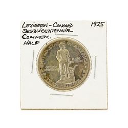 1925 Half Dollar Lexington-Concord Commemorative Coin