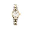 Image 1 : Ladies Stainless Steel Converted Two Tone Rolex Watch with Diamond Dial
