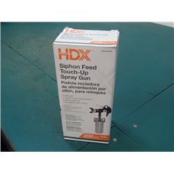 New HDX Siphon Feed Touch-Up Spray Gun, 200cc Cup