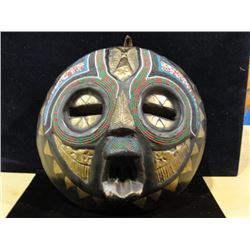 Vintage Carved Wood Mask