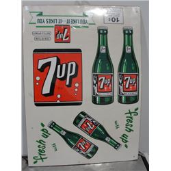 Sealed Package 7up decals