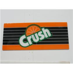 Vintage Orange Crush Pop Machine Marquis
