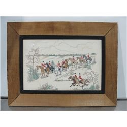 Vintage Framed Needlepoint