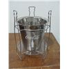Image 1 : SS Coca Cola Ice Bucket in Stand
