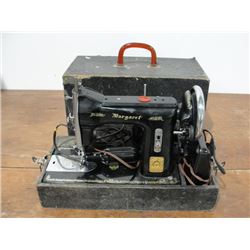 Vintage MARGARET Sewing Machine in case