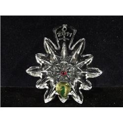 New w/Box Waterford Crystal Snowflake Ornament