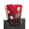 Image 1 : New w/Box Waterford Crystal Ruby Cut To Clear Tumbler
