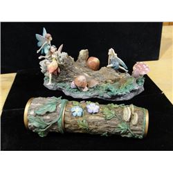 New DEW DROP DARLINGS Fairy Figurine w/Kaleidoscope