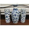Image 1 : 3 pc Blue & White Mantle Set