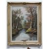 Image 1 : Gilt Framed Oil Signed K. Gatermann