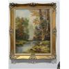 Image 1 : Gilt Framed Oil Signed K. Gatermann