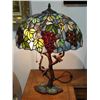 Image 1 : Lead Glass Tiffany Style Table Lamp