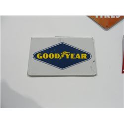 Original Good Year Metal Sign