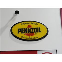 Pennzoil Sign