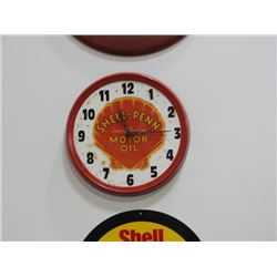 Shell Wall Clock