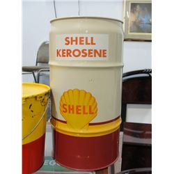 Shell Kerosene Drum