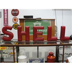 Large Shell Gas Station Sign