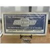 Image 1 : 1929-1931 Chevrolet Bus Advertising Sign