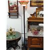 Image 1 : Lead Glass Tiffany Style Floor Lamp