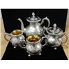 Image 1 : 4 pc Silverplate Teaset