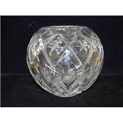 Cross & Olive Crystal Rosebowl