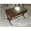 Image 1 : Mahogany Duncan Phyffe Coffee Table w/Glass Top