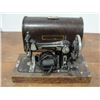 Image 1 : Vintage Spencer Sewing Machine in Domed Wood Case