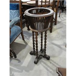 Victorian Barley Twist Plant Stand