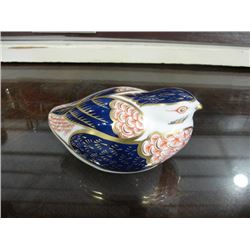 Royal Crown Derby Imari Bird Paperweight