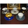 Image 1 : 5 Teacups & Saucers