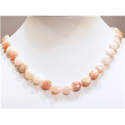 #42-NATURAL OPAL NECKLACE W/ COA