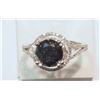 Image 2 : #50-14K GOLD BLACK & WHITE DIAMOND(2.52CT) RING