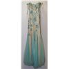 Image 2 : TRANSPARENT AQUA GOWN WITH ZIPPERED BACK
