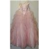 Image 2 : LIGHT PINK STRAPLESS CORSET BACK WEDDING GOWN