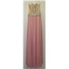 Image 2 : LIGHT PINK FULL BACK GOWN WITH SEQUINNED
