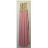 Image 2 : LIGHT PINK FULL BACK GOWN WITH SEQUINNED