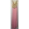 Image 2 : LIGHT PINK FULL BACK GOWN WITH SEQUINNED