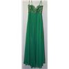 Image 2 : LONG GREEN SEQUINNED TOP GOWN