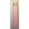 Image 2 : PINK GEMMED TOP ZIPPER BACK GOWN