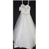 Image 2 : WHITE GEMMED & LACE WEDDING GOWN