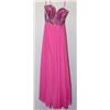 Image 1 : FUCHSIA SEQUINNED TOP GOWN