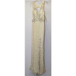 IVORY FULL LACE WEDDING GOWN