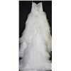 Image 2 : WHITE GEMMED TOP WEDDING GOWN