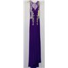 Image 1 : PURPLE GEMMED LACE DRESS