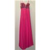 Image 2 : FUCHSIA SEQUINNED TOP GOWN