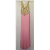Image 2 : PINK GEMMED & SHEER TOP GOWN